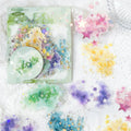 10 Sheets Per Pack of Sticker Packs Flow of Color Series Watercolor halo Laser Handbook Decorative Material Stickers 6 Models