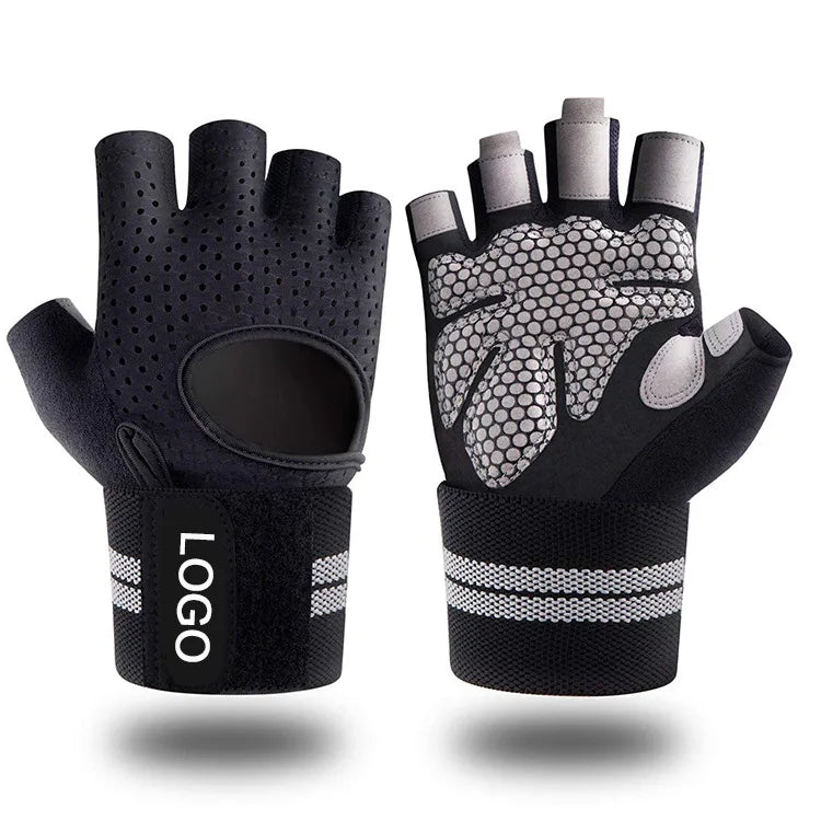 Weightlifting Workout With Wrist Support Custom Fitness Weight Lifting Men Women Gym