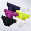 Men's Briefs Sexy Breathable Candy Color Cotton Pants Underwear for Men