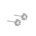 Flower Stud 925 Sterling Silver CZ Diamond Tiny Earrings Set for Women Hypoallergenic Fine Jewelry Wholesale