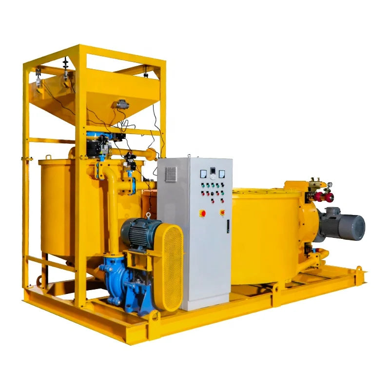 China Manufacturer Cement Grout Mixer and Agitator Grouting Pump Plant for Backfill Cement Plant for Sale