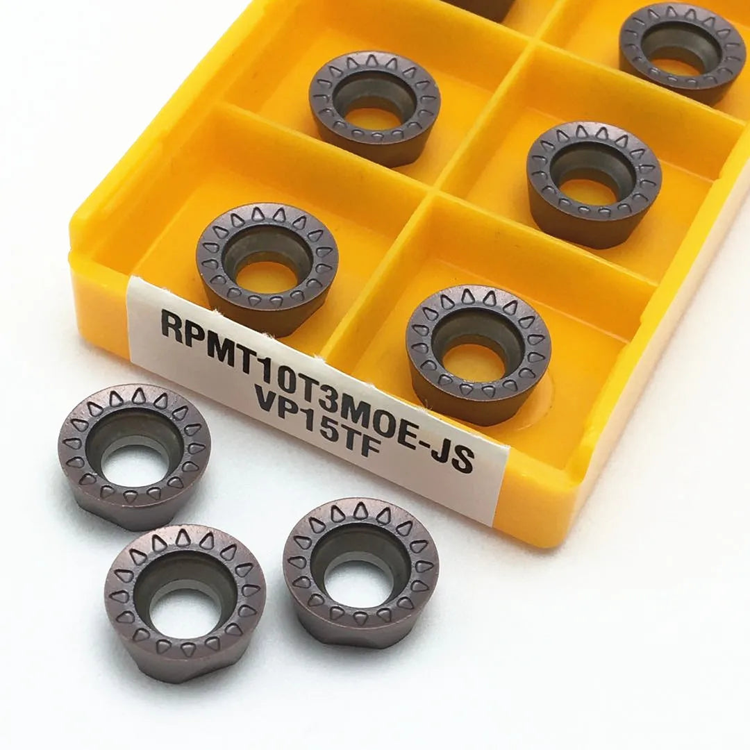Tungsten Carbide Tool RPMT10T3MO E JS VP15 Internal Turning R5 Metal Turning Tools CNC Cutting Tool RPMT 10T3 Carbide Insert