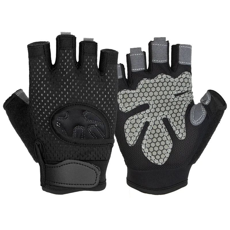 Palm Protection and Breathable Gloves Wrist Wrap Support Gym Weightlifting Bike Fitness Workout