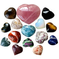 Wholesale Heart Shaped Mixed Material Healing Crystal Stone Hearts for Love Stones