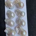 Wholesale Large Baroque Pearls 15mm Natural Freshwater Loose Pearl Beads for Women Irregular Rectangle Baroque Pearl MegaBDM
