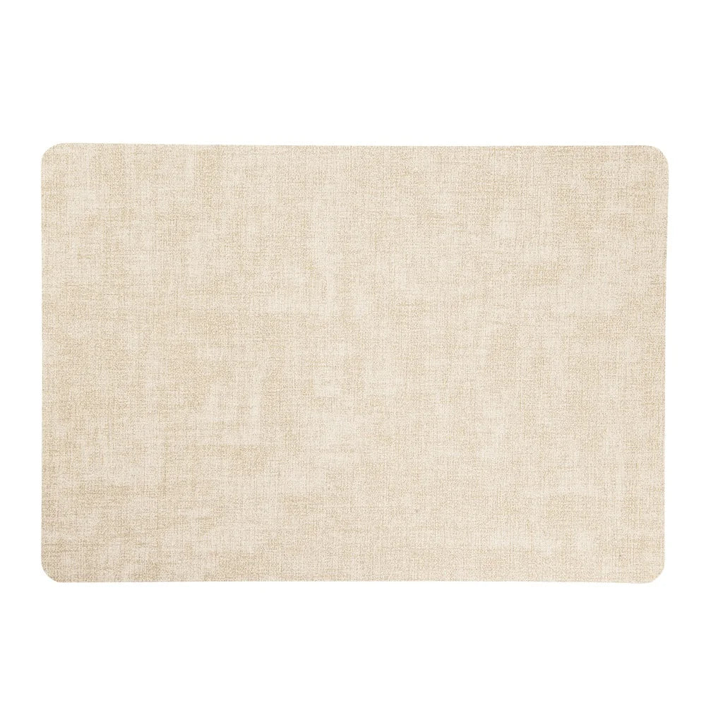 2025 Leather  Placemat Set and Coasters Leather Dinning Table Mat Placemats PU Leather