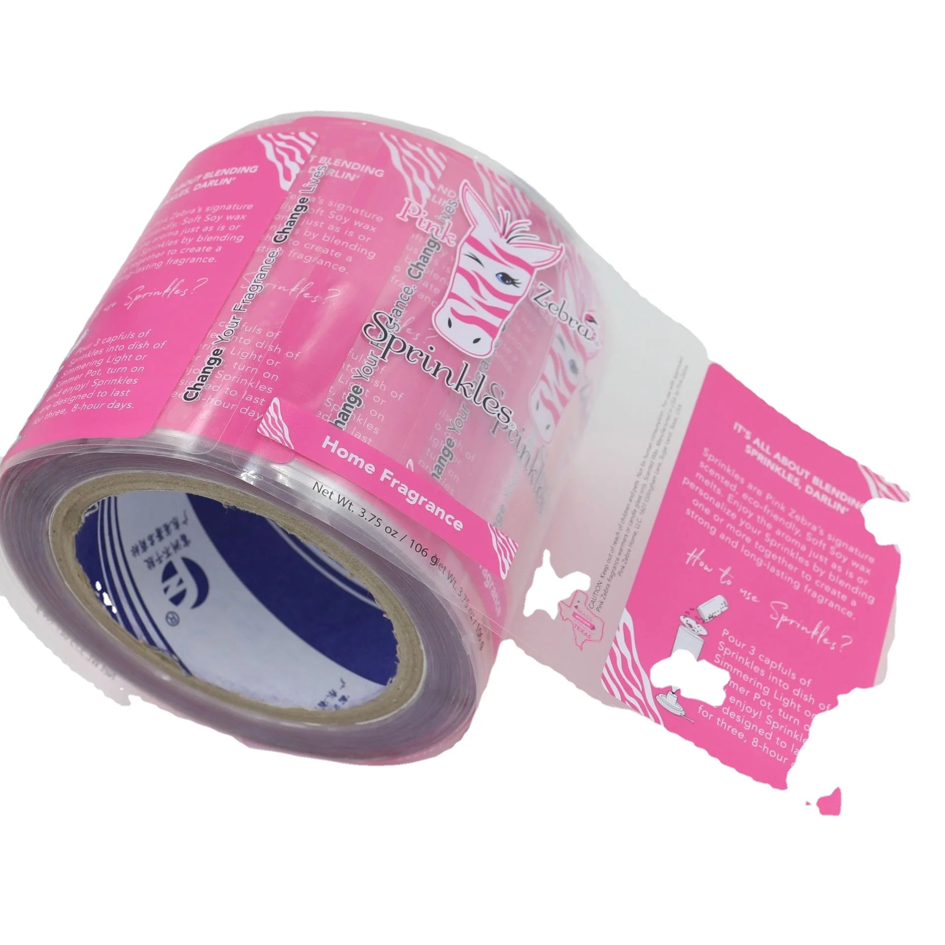 Personalized Custom Tamper Proof Crazy Selling Custom Adhesive Stamp Sticker Label Waterproof Beverage Vinyl Medicine Accept