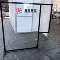 Office Aluminum Wall Partition Plexiglass Acrylic Room Dividerglass Partition Sneeze Guard Shield Customized