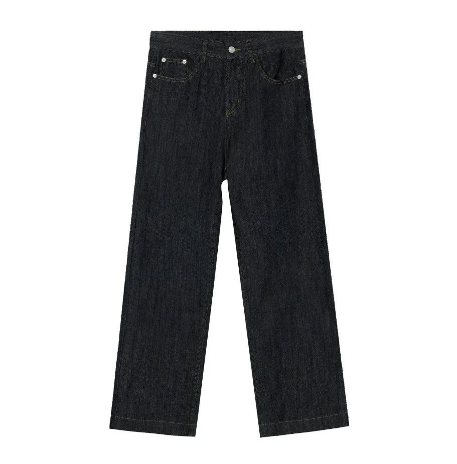 2025 Wholesale Mens Denim Jeans Quality Raw Denim Jeans Straight Fit Selvedge Denim Jeans