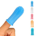 New Popular Eco-Friendly Silicone Pets Toothbrush 360 Degree Soft Finger Brush for Cats and Dogs