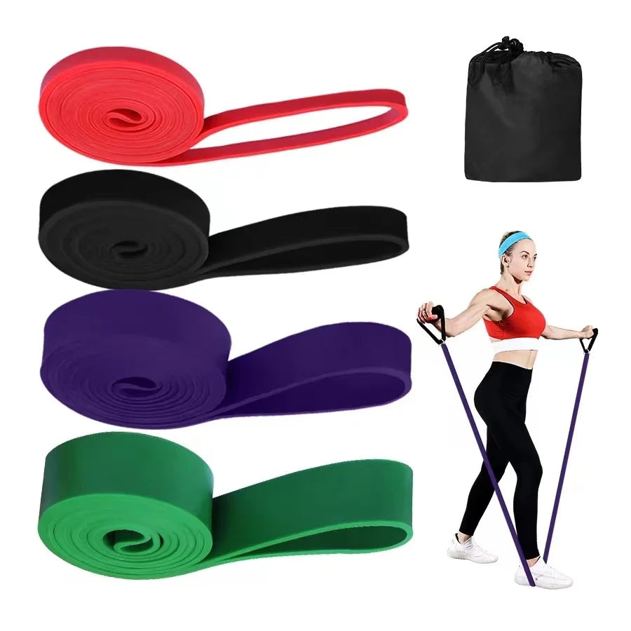 CW RSB001 Hot Sale Home Gym Latex Loop Resistance Band for Power Lifting & Pull up Exercises