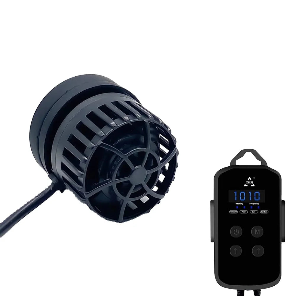 ZKSJ Eco Slim 6000/10000/15000/20000/25000 DC Saltwater Freshwater Reef Fish Tank Aquarium Wavemaker Pump with Controller