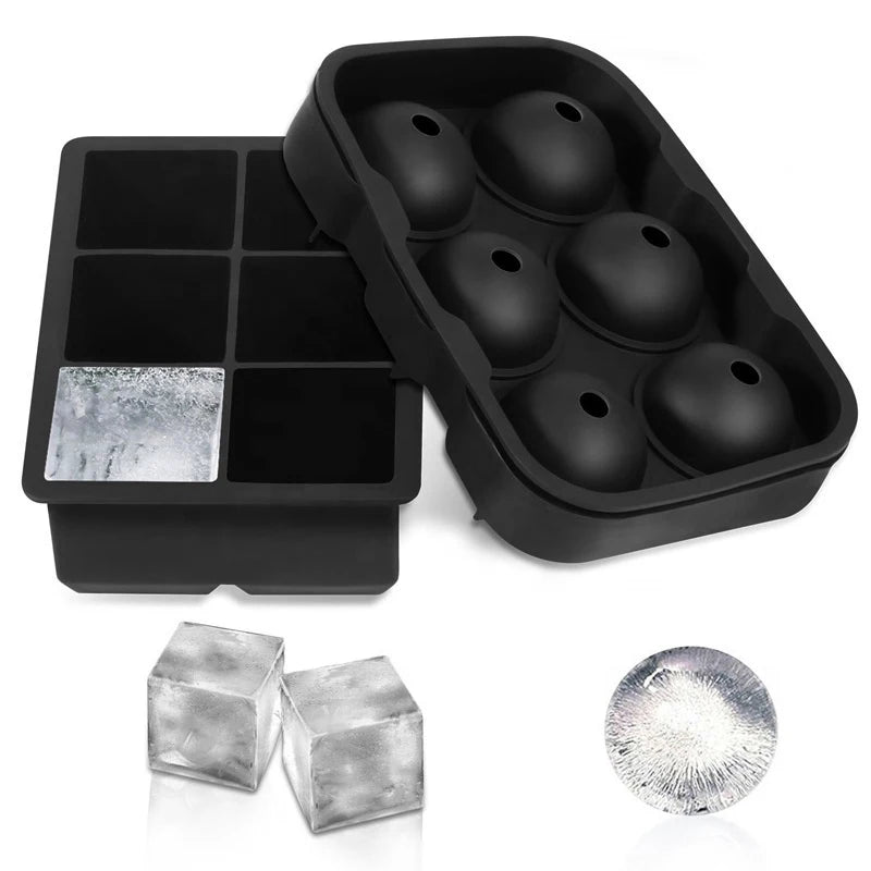 Food-Grade  PP Material Ice Cream Container for Making and Storage Recyclable Silicone Ice Cream Tub Household Reusable