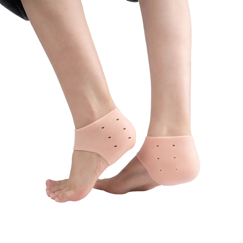 Wholesale Foot Gel Heel Foot Care Silicone Gel Heel Cup Free Sample Gel Heel Socks