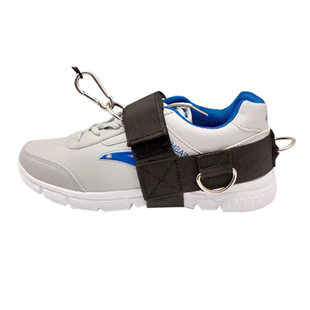 Ankle Straps Guard Buckle Lifting Fitness Rope Power Weight Resistance Band D Ring Body Building Shoes
