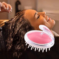 Household Head Shampoo and Massage Brush Tool Silicone Adult Head Grabber Men's Scalp Meridian Shampoo and Massage Comb