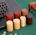 Wholesale Simple Custom Shape Wooden Bamboo Screw Cap Luxury Perfume for Perfume Bottles Various Colors Portable Feature