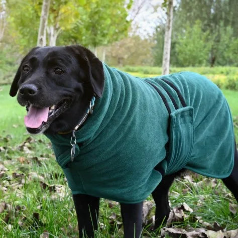 Wholesale High Water Absorbency Dog Drying Coat Robe Towel Dog Bathrobe Absorb
