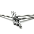 Knurled Knob Self Locking Pin Stainless Steel Retractable Index Spring Load Plunger Pin Knurled Ends Total Length
