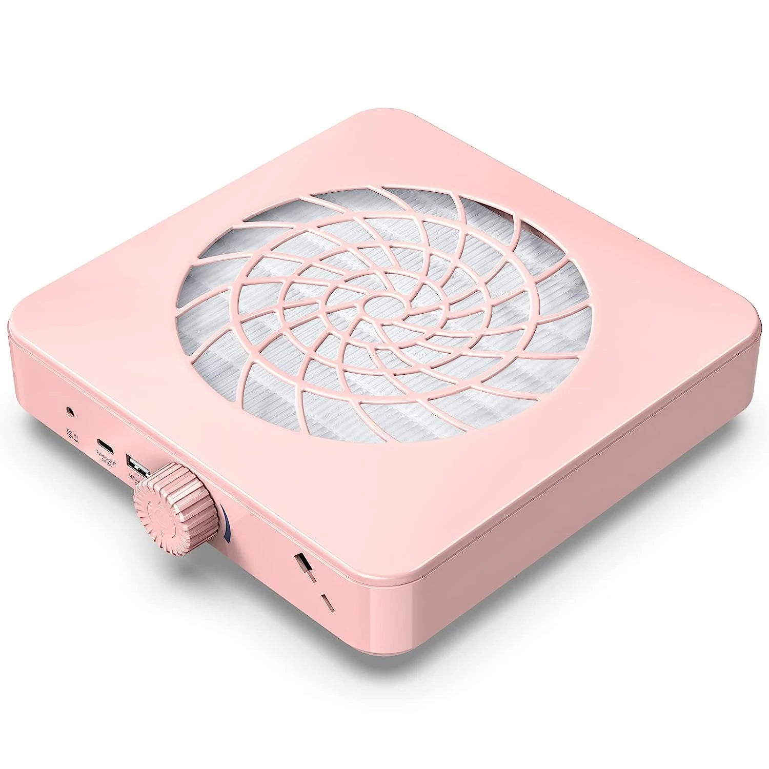 Reusable Filter Extractor Vacuum Dust Collector 0-35000RPM Strong Fan Low Noise Nail Dust Collector