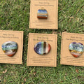 7 Chakra Natural Carving Decor Rainbow Crystal Energy Stone Feng Shui Style Home Meditation Reiki Balance Spiritual Gift