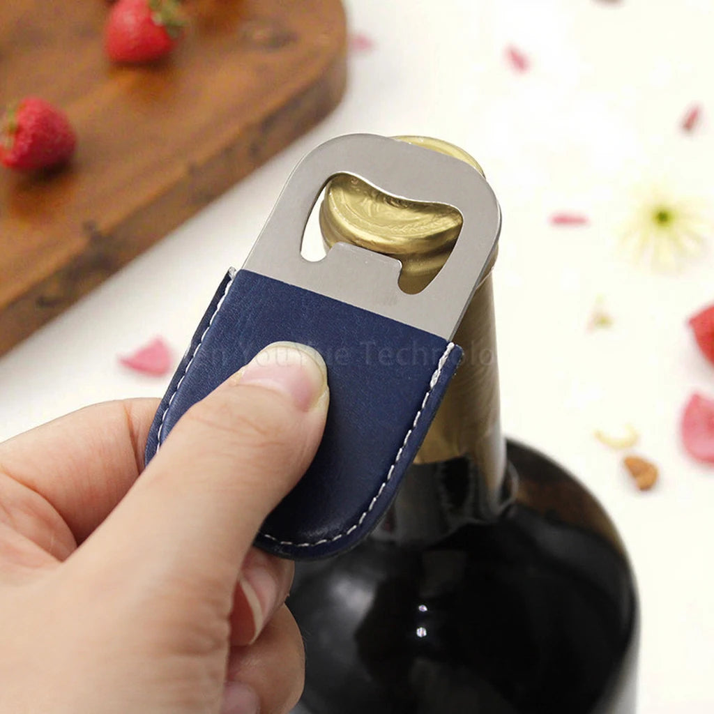 YY Customized Laser Engraved Beer Opener Best Man Gift and Groomsman Proposal Bottle Opener for Customers