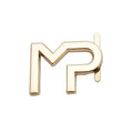 Handbag Accessories Manufacturer Design Metal Label Name Tag Custom Made Metal Logo Plate for Bag Hardware