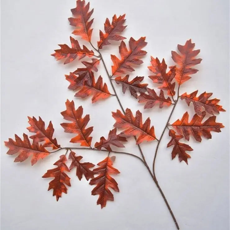 Directly Wholesale C-1558 Evergreen Real Touch Green Leaf Branches UV Proof Artificial Tree Branch for Outdoor Landscaper