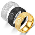 Fashion Men and Women Models Rotate Stainless Steel 18K Gold Plated Silver Plated Trendy Couple Rings