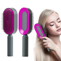 Hot Selling 3D Onekey Cleaning Brush Portable Air Cushion Comb Custom Logo Airbag Combs Scalp Anti-Static Massage Hair Brushes