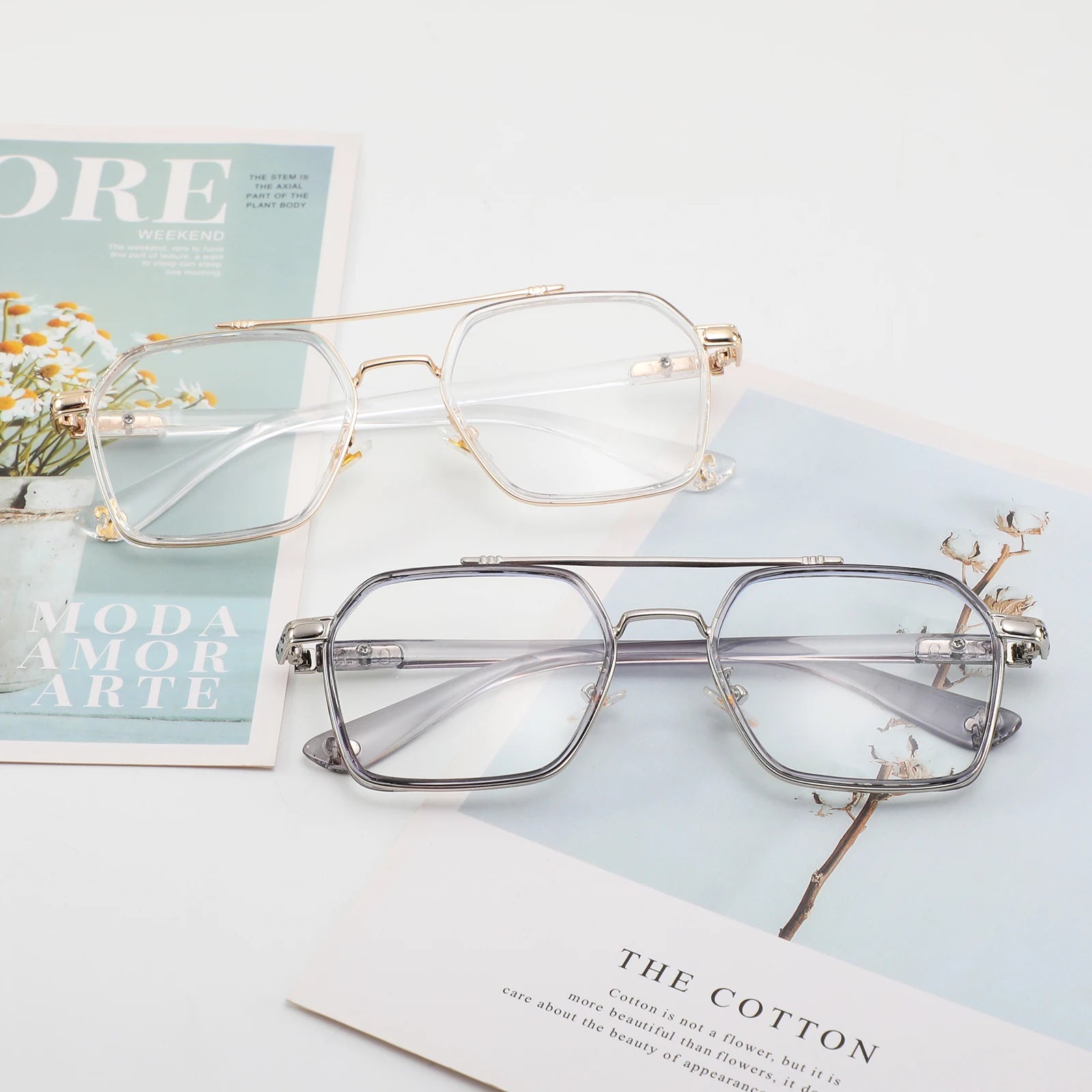Blue Light Blocking Glasses Optical Eye Wear Glasses  TR 90  Vintage Glasses