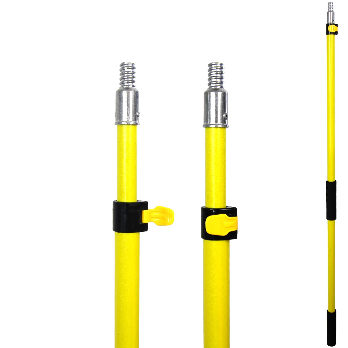 Extentool 2023 Fiberglass Pole Telescopic Pole with Hook