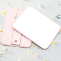 Portable Desktop Ladies Table Folding Cosmetic Make up Mirror Custom Logo Plastic Makeup Mirror