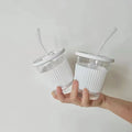 Ins Cafe Cold Brew Ice Latte Coffee Cup  Juice Cold Drink Cup Simple Glass Cup