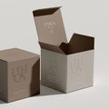 Luxury Custom Logo Candle Box Printed Cardboard Cosmetic Packaging Box Hard Cardboard Luxury Gift Rigid Box