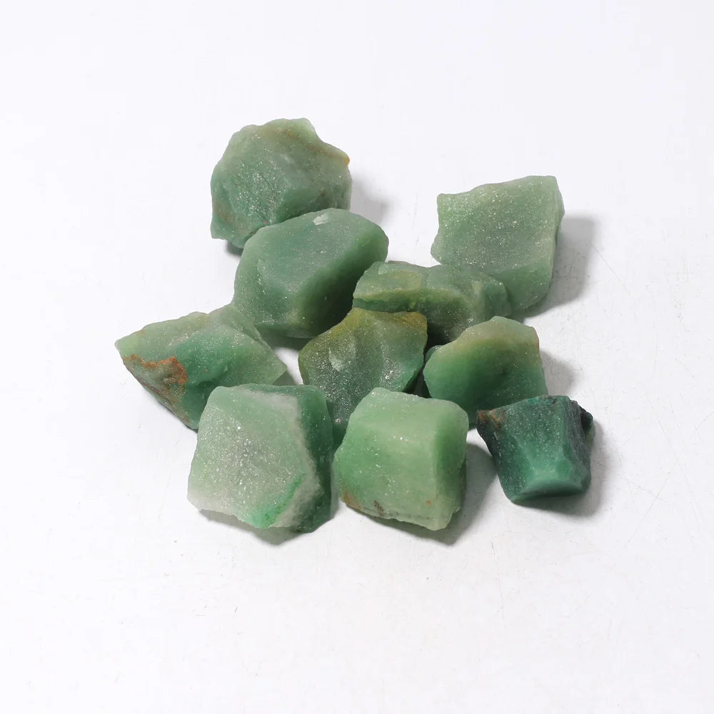 Hot Sales Natural Aventurine Raw Healing Stones Meditation Crystal Raw Rough for Fengshui Decoration
