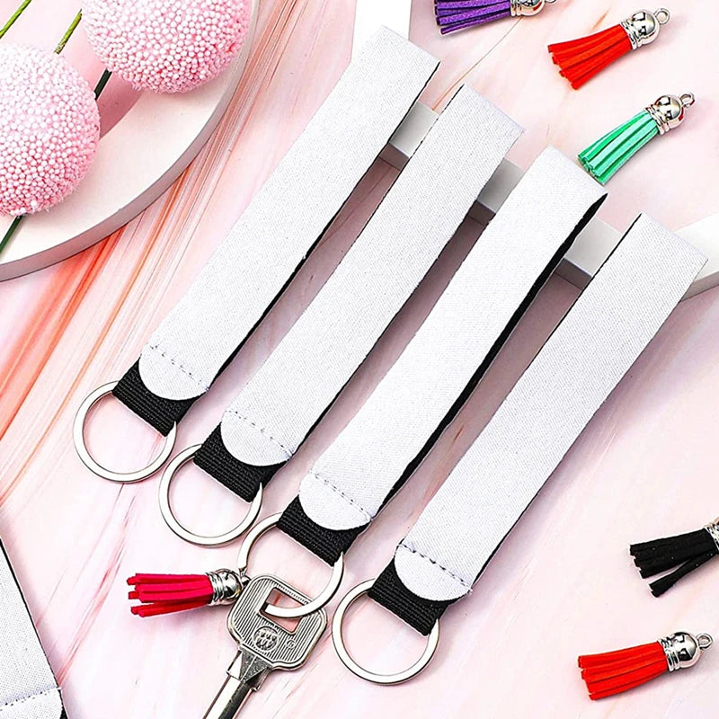 Sublimation Blank Supplier Lanyard Strap for Customized Printing Key Chain Sublimation Printed Webbing