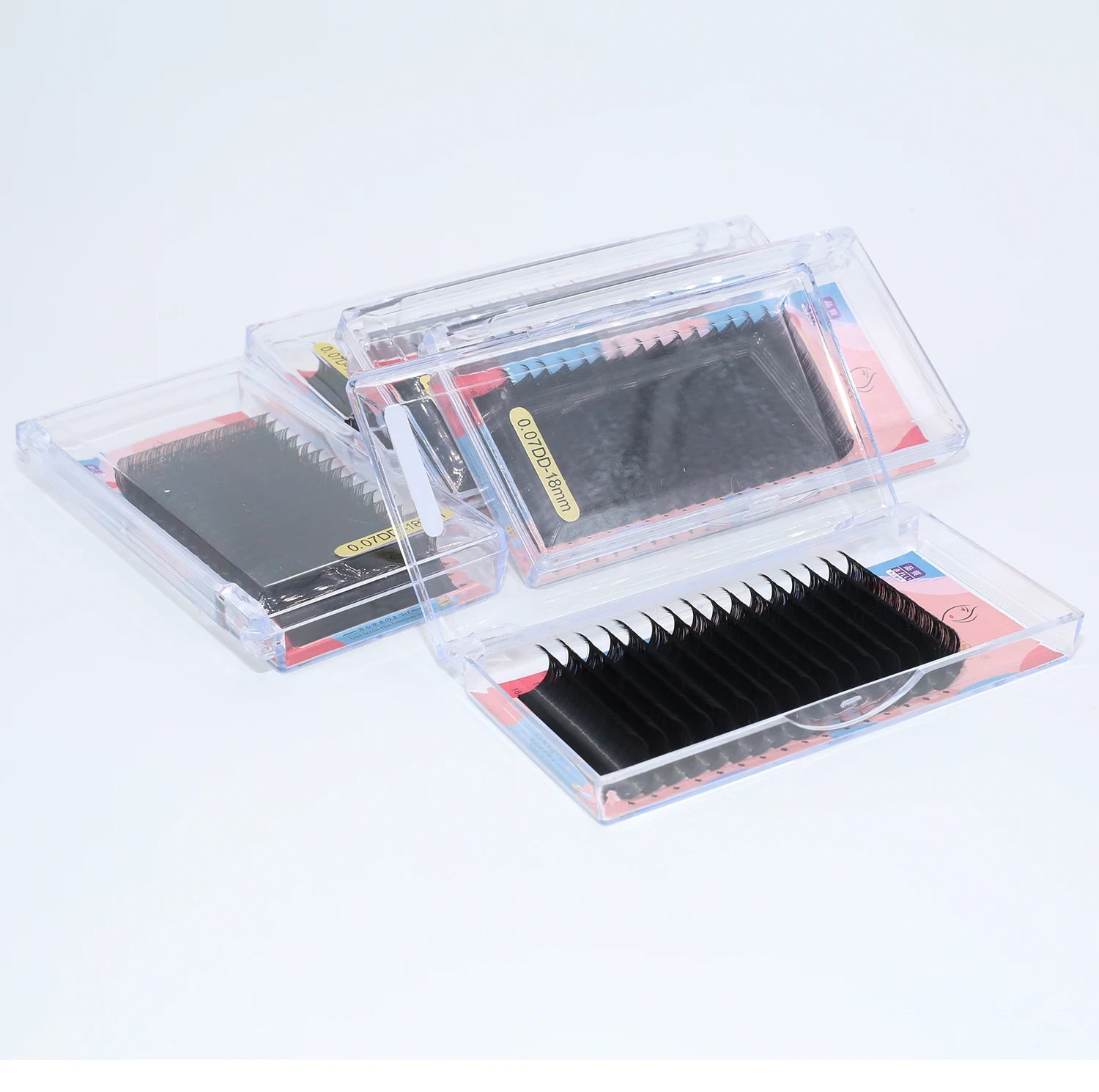 Auto Fan Individual Lashes Professional Individual Eyelash Extensions Fake Eyelash Black Hand Made Dd 3 8mm to 14mm and Mix Size