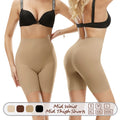 1362 Seamless Mid-Waisted Shaping Mid-Thigh Shorts Wholesale Tummy Control Shaper Butt Lifter Pants Body Shaping Panties OEM