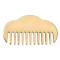 HZ Gold Brass Scraping Massage Bent Guasha Tool Scraping Massage Board Metal Copper Gua Sha