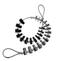 26pc Quickly Checking Nuts and Bolts Inch or Metric Complete Inch and Metric Set Nut & Bolt Thread Checker