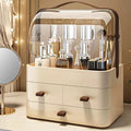 Rectangle Makeup Organizer Cosmetic Storage Box Desk Bin Drawer Technique Skincare Beauty Toiletry Container