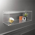 Manufacturer Factory Supplier OEM Clear Wholesale Acrylic Wall Mounted Shelf Plastic Display Box