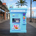 Customized Popular Commercial Automatic Soft Serve Ice Cream Vending Machine Suitable for Shopping Mall and Amusement Park