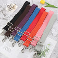 Nylon Canvas Shoulder Strap Adjustable Thick Soft Universal Replacement Non-Slip With Metal Swivel Hooks for Laptop Shoulder Bag