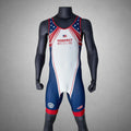 Hardcore Men's Wrestling Singlet Breathable Mesh Panels Seperate Crotch Panel Athletic Compression Gear for Team Club