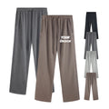 Manufacturer Custom 450 Gsm Straight Leg Pants Joggers Men  Washed  100% Cotton Baggy Sweatpants