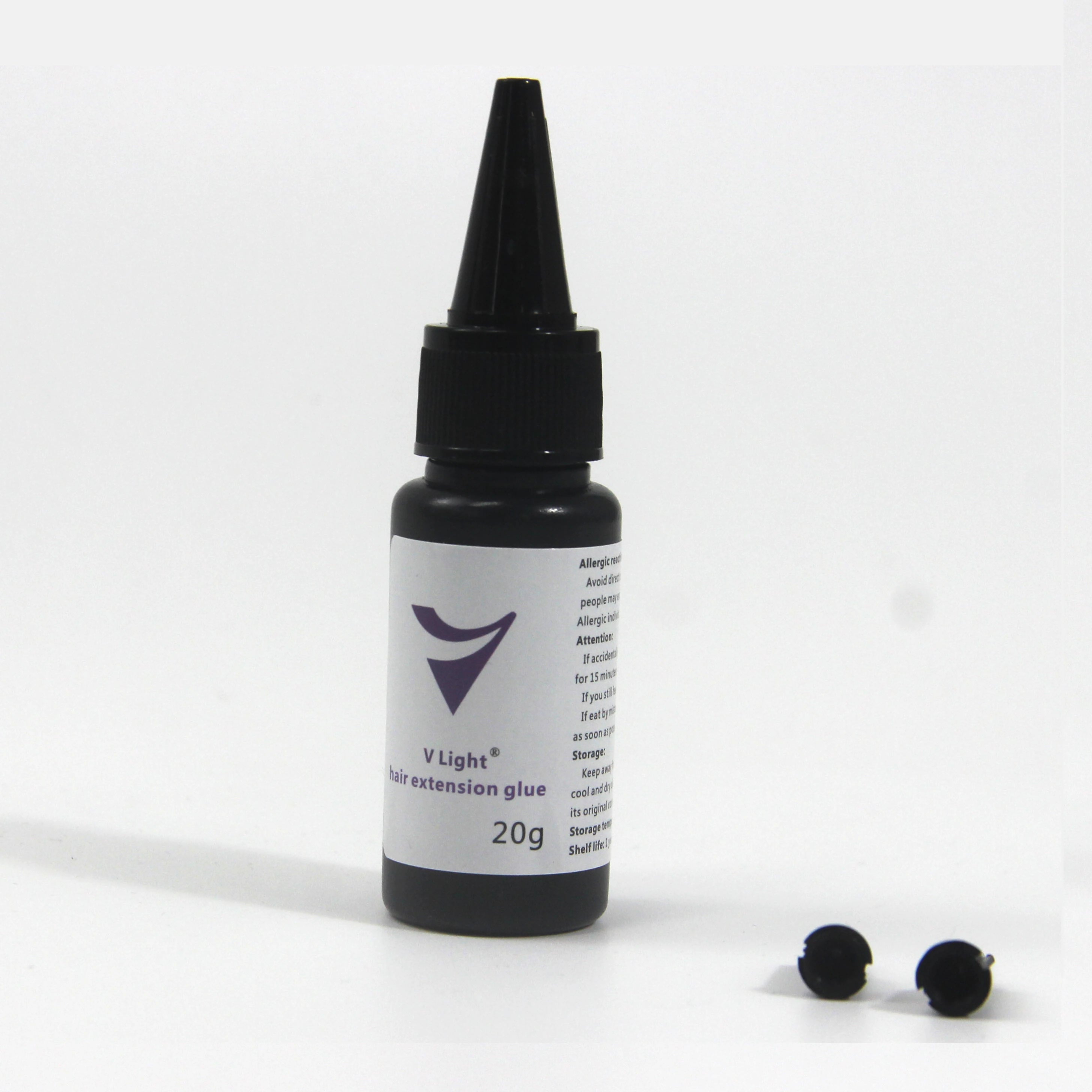 20g Individual Hair Extension Glue Accessory for V-Light Tool Hair Extension Machine Beauty & Personal Care Product