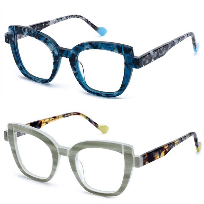 Luxury Prescription Oversized Acetate Women Men Eyewear Optical Glasses 2023 Newest Model Optical Glasses Frames