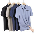 OEM ODM Men's Short Sleeve Shirt Tennis Fitness Running Polo Shirts Quick Dry High Quality Sports Gym Wear Polo T Shirt Men